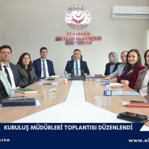 Kuruluş Müdürleri Toplantısı Düzenlendi… - fotoğraf 1