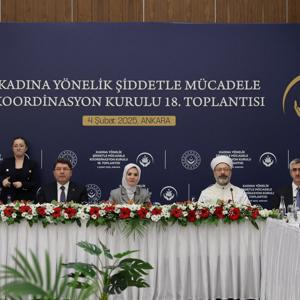 Aile ve Sosyal Hizmetler Bakanımız Göktaş, "Kadına Yönelik Şiddetle Mücadele Koordinasyon Kurulu 18. Toplantısı"na başkanlık etti - fotoğraf 1