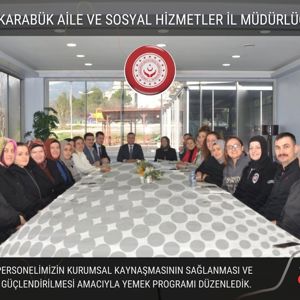 İl Müdürlüğü Personelimiz Yemek Programında Bira Araya Geldiler. - fotoğraf 1