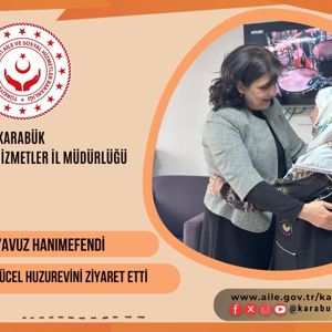 Valimiz Mustafa Yavuz’un Eşi Süreyya Yavuz Hanımefendi Huzurevini Ziyaret Etti. - fotoğraf 1