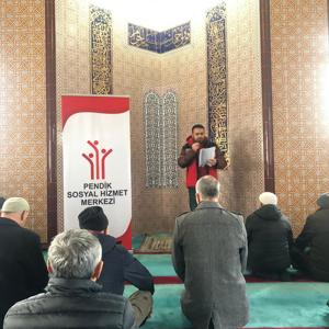Sosyal Hizmet Merkezlerimiz tarafından ilimiz genelindeki camilerde cuma namazı öncesi koruyucu ve önceliyici hizmetlerimiz kapsamında farkındalık eğitimlerimiz devam ediyor. - fotoğraf 3