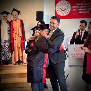 İl Müdürümüz Sn. Ömer TURAN, Sarıyer Kaymakamı Sn. Ömer KALAYLI ile birlikte bağlı kuruluşumuz İstanbul Görme Engelliler ve Rehabilitasyon Merkezi 101.Dönem Mezuniyet Törenine katılmıştır. - fotoğraf 5