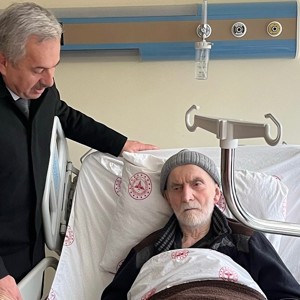 İlimizde Yaşayan Tek Kore Gazimizi Cide Devlet Hastanesi’nde Ziyaret Ettik - fotoğraf 2