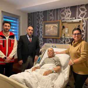 Şehit Babasına Geçmiş Olsun Ziyareti Gerçekleştirildi - fotoğraf 1