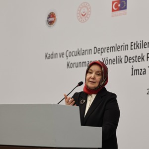"Kadın ve Çocukların Depremlerin Etkilerinden Korunmasına Yönelik Destek Projesi" imza töreni düzenlendi - fotoğraf 2
