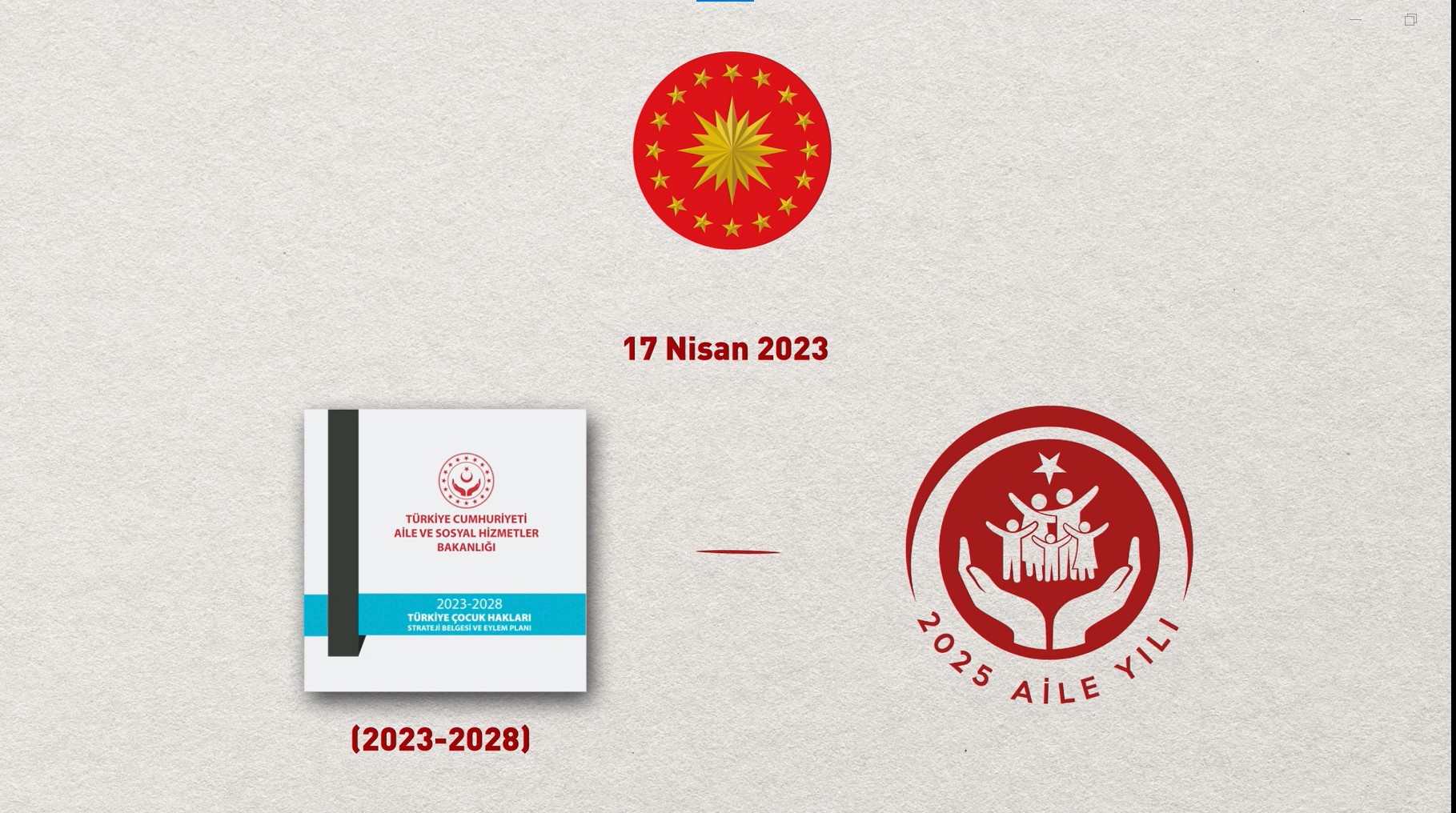 Çocuk Hakları Strateji Belgesi ve Eylem Planı Çalışmalarımız Devam Ediyor.