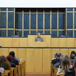 Bakanımız Göktaş, TBMM'de düzenlenen "Kadına Yönelik Şiddetle Mücadele Farkındalık Eğitimi"nin açılış programına katıldı - fotoğraf 1