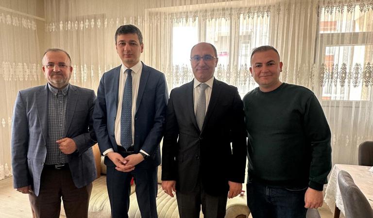 Evliliklerinin 35. Yılını Tamamlayan  Çift Ziyaret Edildi.