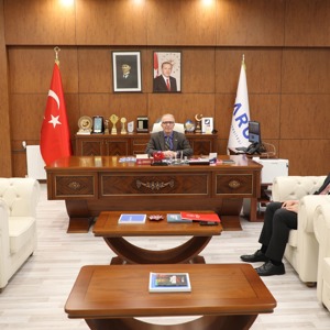 İl Müdürümüz Yavuz Korkmaz'dan, Bartın Üniversitesi Rektörü Prof. Dr. Orhan Uzun'u ziyaret. - fotoğraf 1