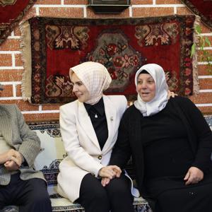 Aile ve Sosyal Hizmetler Bakanımız Göktaş, Kırşehir’de 56 yıllık evli çiftin çay davetini geri çevirmedi - fotoğraf 3