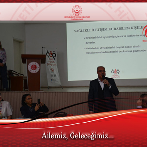 Aile ve İletişim konulu eğitim verildi. - fotoğraf 2