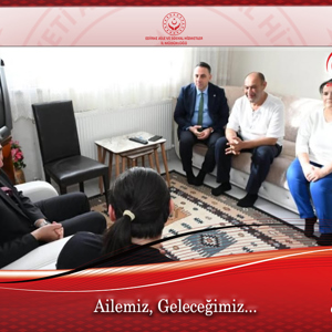 Valimiz Yunus Sezer Aileleri Ziyaret Etti. - fotoğraf 2