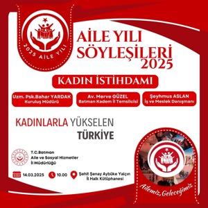 “Kadın İstihdamı” konulu söyleşi - fotoğraf 1