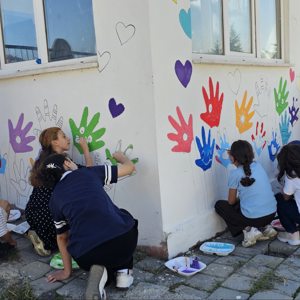 Çocuk Hakları Ve İklim Bilinci Grafitiyle Duvarlara Yansıdı - fotoğraf 1