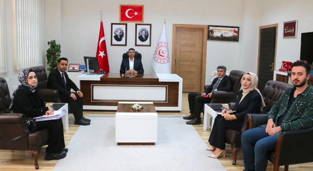 Gaziantep Büyükşehir Belediyesi Şube Müdürü Eyyüp Yıldız ve Proje Ekibinden İl Müdürümüz Serdar DEMİRCİ’ye Ziyaret