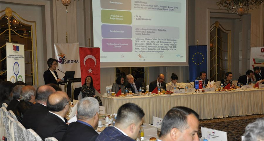Romanların Yoğun Olarak Yaşadığı Yerlerde Sosyal İçermenin Desteklenmesi Projesi (SIROMA) Ulusal Basın Toplantısı İstanbul’da gerçekleştirildi.