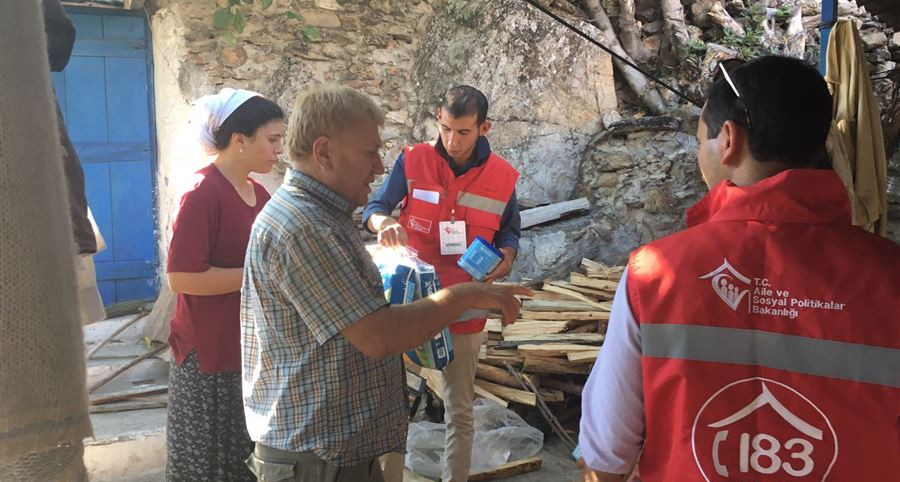 Muğla yangınından sonra bölgedeki vatandaşlarımıza yönelik Psiko-Sosyal Destek çalışmaları yapıldı.