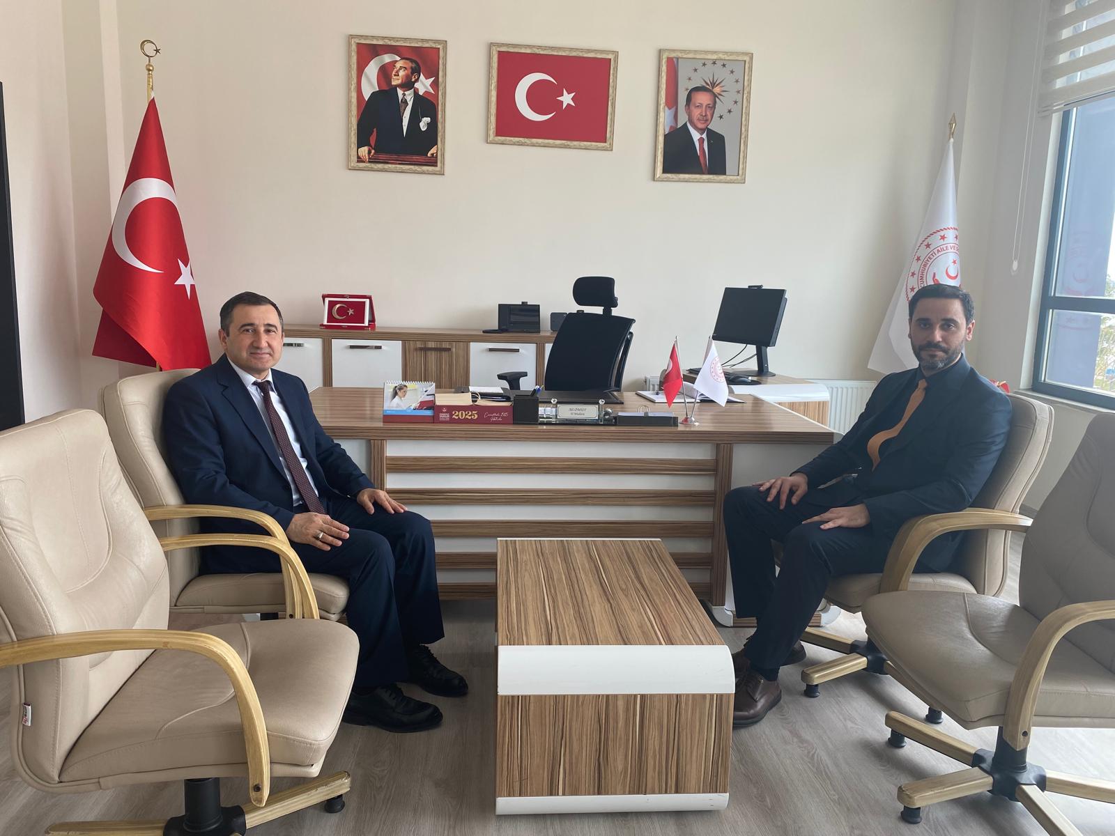 Balıkesir Vakıflar Bölge Müdürü Mikail Akıllı’dan Ziyaret