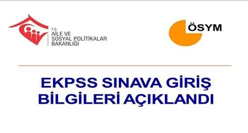 EKPSS Sınava Giriş Bilgileri Açıklandı