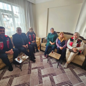 Depremzede Ailelere Hane Ziyaretleri Gerçekleştirildi - fotoğraf 3
