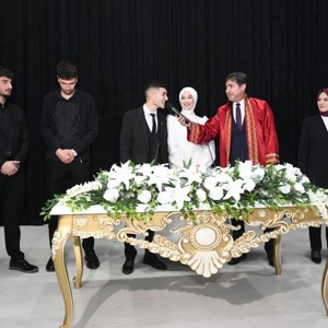 Sayın Bakanımız Zümrete ve Resul Eray Çiftinin Nikahlarına Şahitlik Ettiler - fotoğraf 6