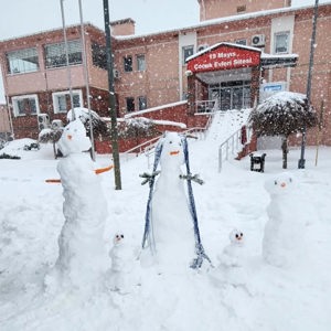 Aile Yılı’nda Samsun’dan “Kardan Aile” Manzaraları - fotoğraf 1