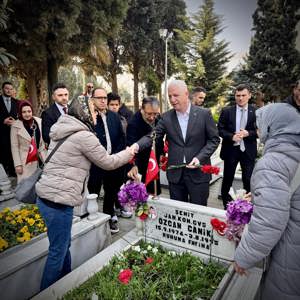 Mübarek Ramazan Ayının Arefe Günü münasebetiyle Edirnekapı Şehitliği ve 15 Temmuz Şehitliğine ziyaret gerçekleştirilmiştir. - fotoğraf 1