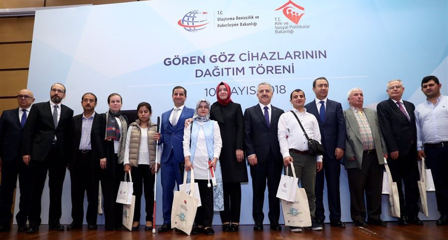 "Gören Göz Projesi kapsamında yaklaşık 5 bin Gören Göz cihazını 41 ilde dağıtacağız"