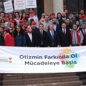 Kahramanmaraş’ta Otizm Farkındalık Yürüyüşü Gerçekleştirildi - fotoğraf 2