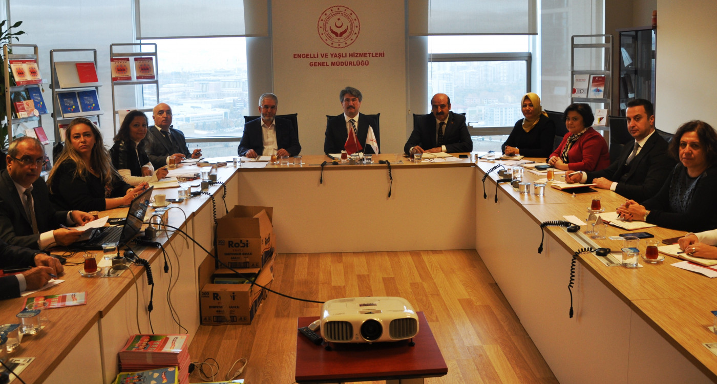 Engelli ve Yaşlı Hizmetleri Genel Müdürlüğünde Haftalık Değerlendirme Toplantısı Yapıldı