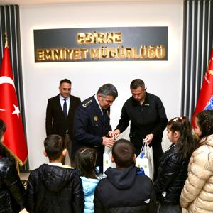 Çocuklar Polis Abilerini ve Polis Ablalarını Ziyaret Etti. - fotoğraf 2