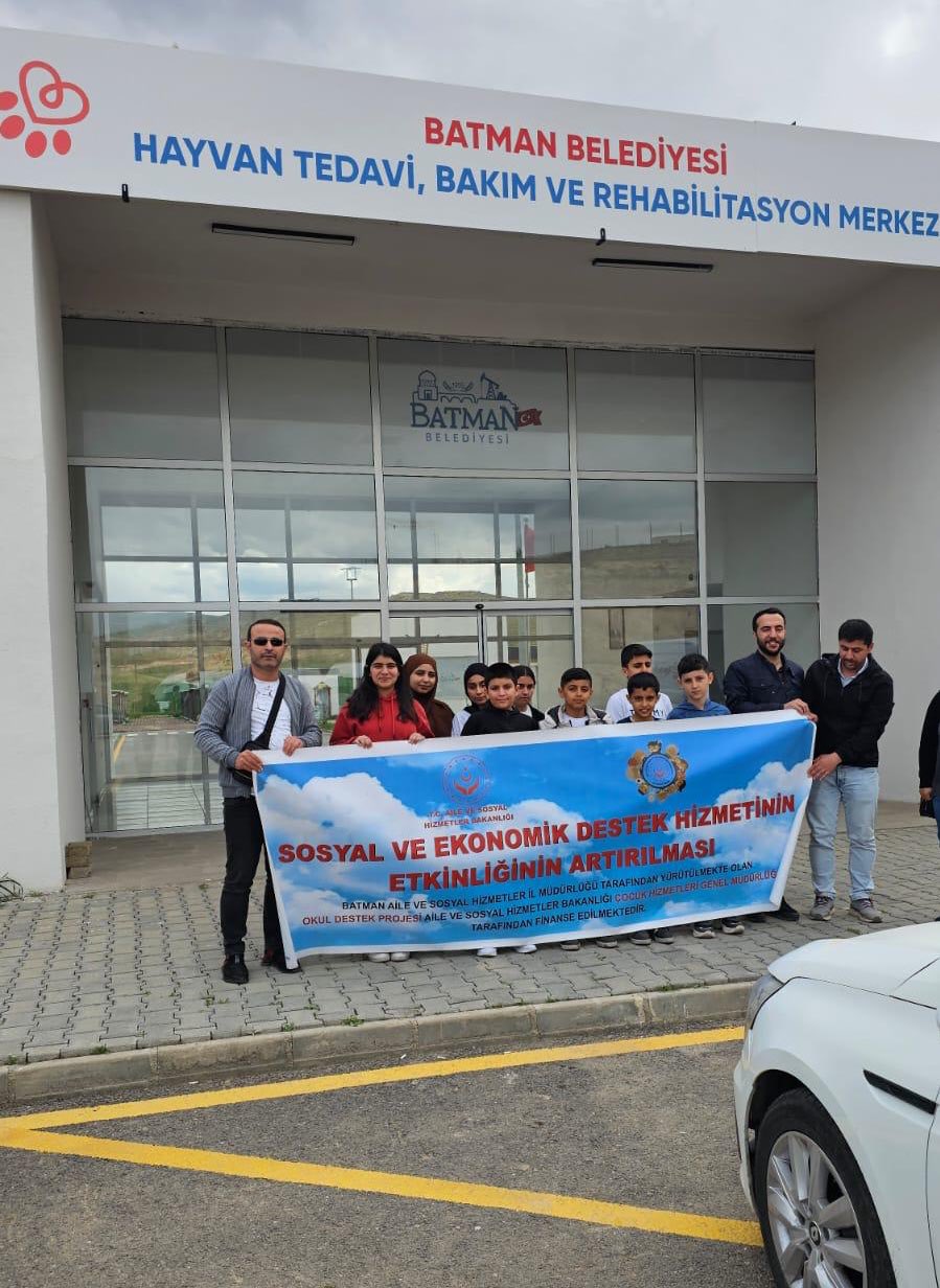 "Hayvan Tedavi Bakım ve Rehabilitasyon Merkezine ziyaret"