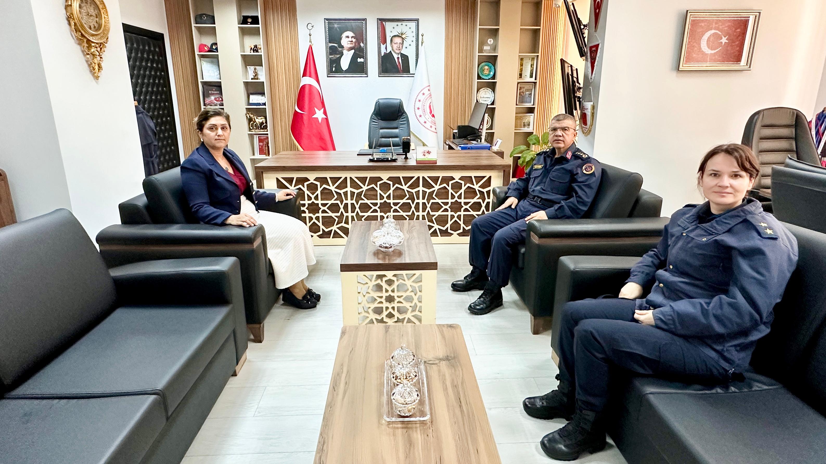 İl Müdürümüz Emine BÖÇKÜN’e Ziyaret