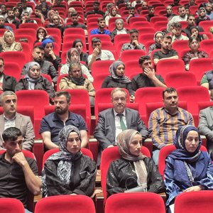125 genç çiftimize Hatice Nasıroğlu Konferans Salonunda "Evlilik Öncesi Eğitim"verildi. - fotoğraf 4
