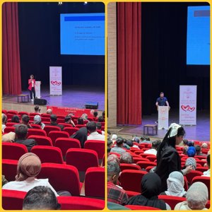 125 genç çiftimize Hatice Nasıroğlu Konferans Salonunda "Evlilik Öncesi Eğitim"verildi. - fotoğraf 1