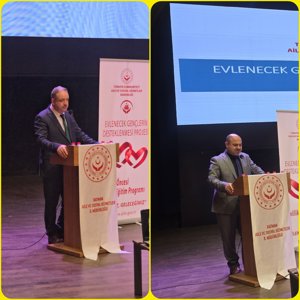 125 genç çiftimize Hatice Nasıroğlu Konferans Salonunda "Evlilik Öncesi Eğitim"verildi. - fotoğraf 2
