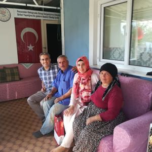 ŞEHİT AİLELERİ VE GAZİLERE ZİYARET - fotoğraf 1