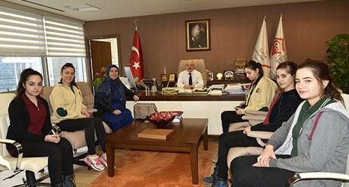 Genel Müdürlüğümüze çocuklardan anlamlı ziyaret