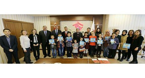 Minik Yazarlardan Bakan Ramazanoğlu’na ziyaret