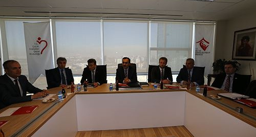 Genel Müdürümüz Alman Heyetini Kabul Etti