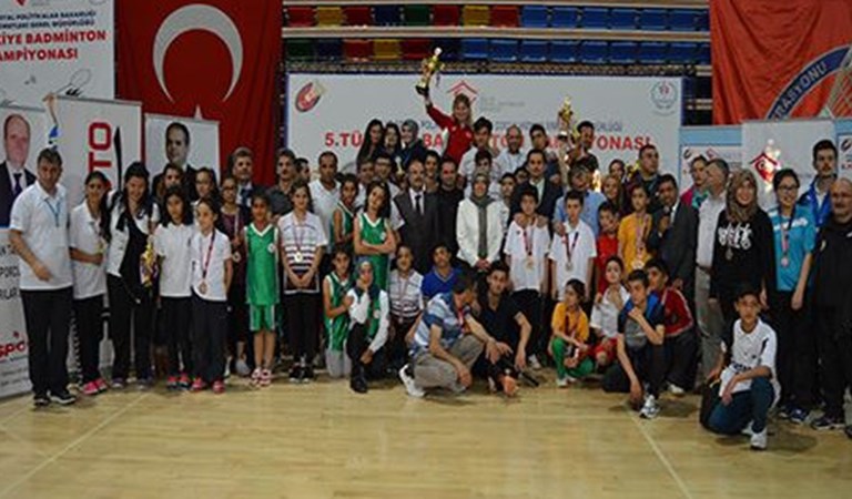 ÇHGM 5. Türkiye Badminton Şampiyonası yapıldı