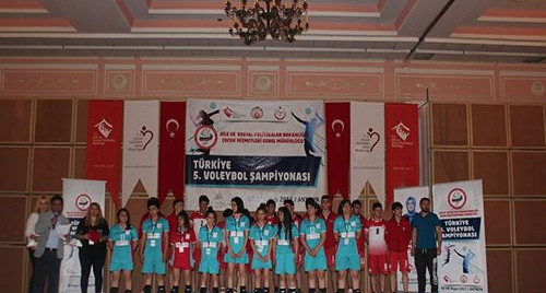 5. Türkiye Voleybol Şampiyonası Antalya'da Yapıldı