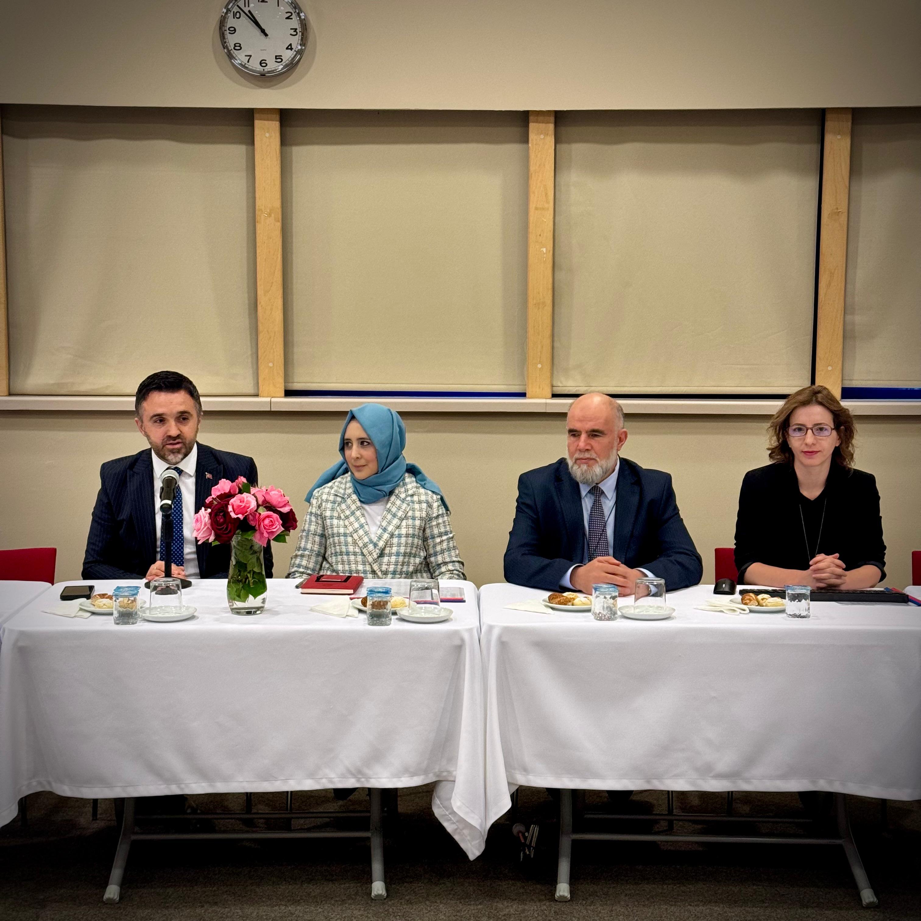 Bakanlığımız tarafından düzenlenecek olan "Uluslararası Aile Forumu" çalışmaları kapsamında mihmandarlık eğitimi düzenlendi.