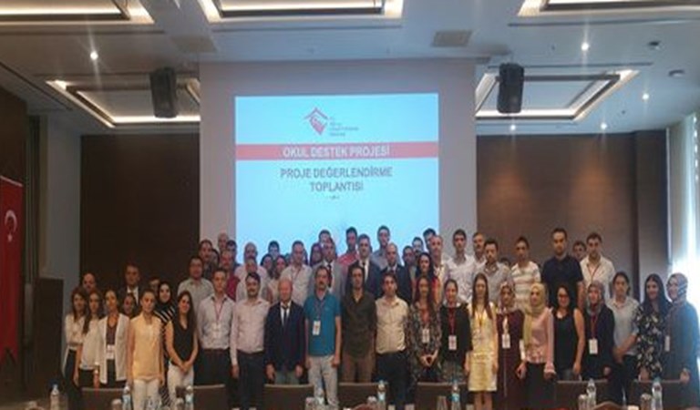 "Okul Destek Projesi"  Değerlendirme Toplantısı Ankara'da Yapıldı
