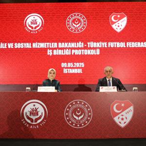 Aile ve Sosyal Hizmetler Bakanlığı ile TFF arasında iş birliği protokolü imzalandı - fotoğraf 3