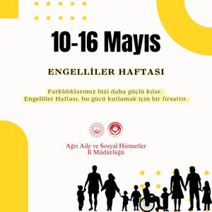 Engelliler Haftası 10-16 Mayıs - fotoğraf 1