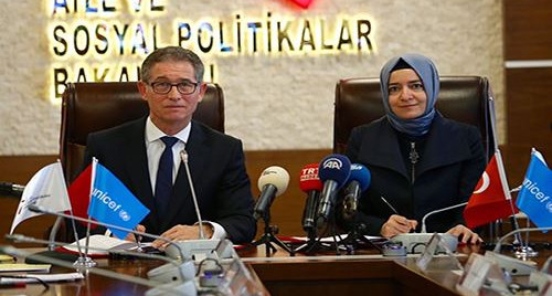 "UNICEF ile işbirliğimiz kapsamında sokaklarda çalışan yabancı uyruklu çocuklarımıza müdahalede bulunacak mobil ekipler kuracağız''