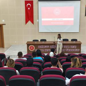 İktisadi İdari Bilimler Fakültesi ve Derinkuyu Tarım ve Hayvancılık Yüksekokulunda Evlilik Öncesi Eğitim Söyleşileri yapıldı. - fotoğraf 1