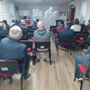 Aile Eğitim Programı kapsamında, Bandırma Sosyal Hizmet Merkezi Müdürlüğümüzdeki alanında uzman çalışma arkadaşımız tarafından Bandırma Denetimli Serbestlik Müdürlüğündeki yükümlülere yönelik "Aşk ve Sevgi" konulu eğitim gerçekleştirildi. - fotoğraf 3