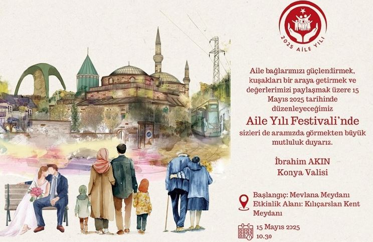 Aile Yılı Festivali'nde sizleri de aramızda görmekten büyük mutluluk duyarız